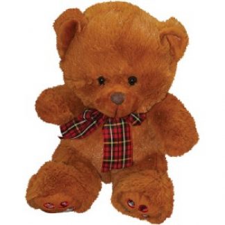 Braunbär mit Schleife