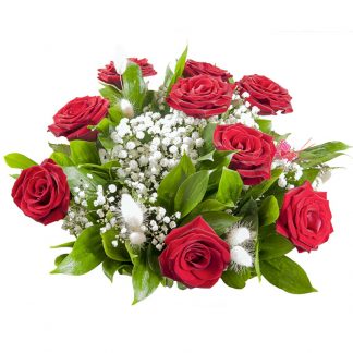 9 rote Rosen